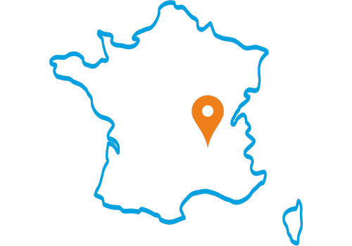 Carte de la France